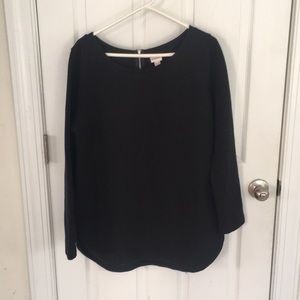 Merona Crew Neck Sweater w/ Zipper in the back